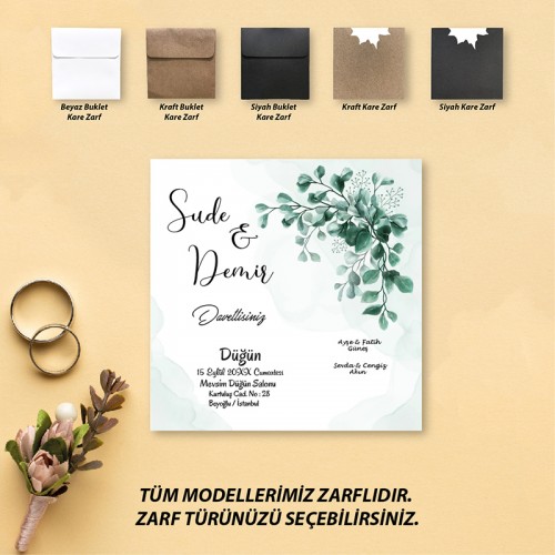 Beren Kare Davetiye 0747 - Yaren Davetiye